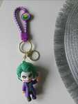 Brelok joker kolor fiolet
