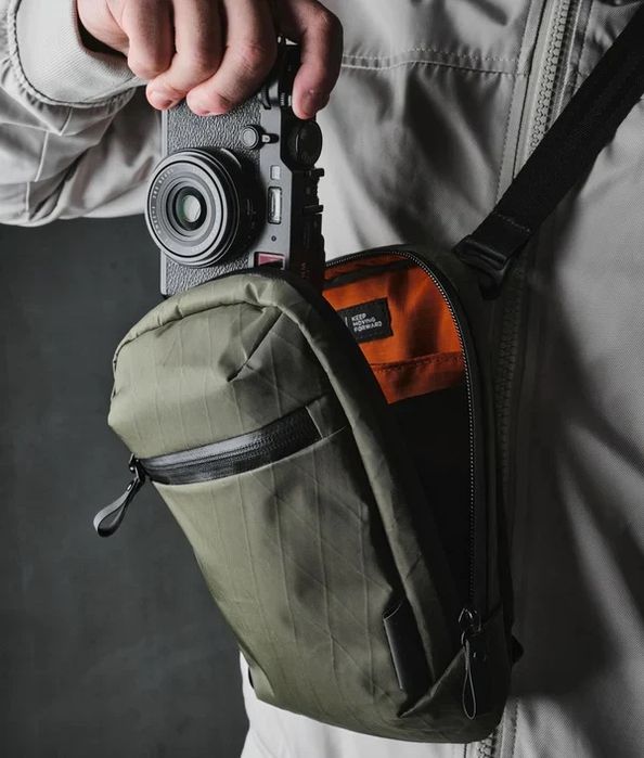 Сумка слінг ALPAKA Vertical Sling Dark Green