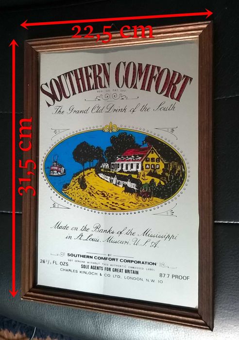 Lustro reklama Southern Comfort