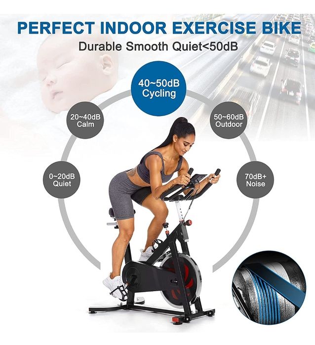 Rower spinningowy HEKA 20KG