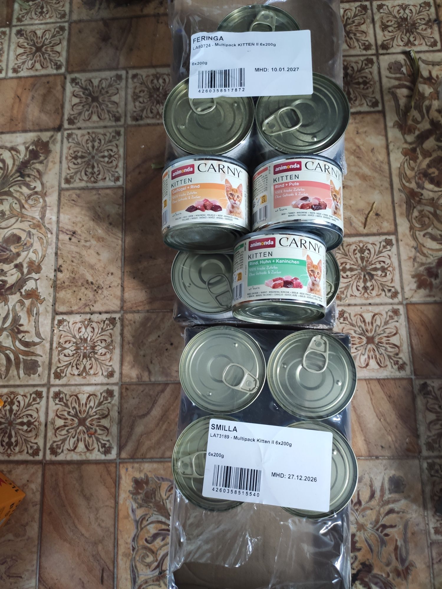 Puszki dla kociaka 22 szt.