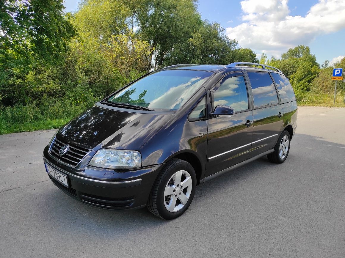 VW Sharan 1.9 TDI 2005r. 7 osób Świeży rozrząd Nowe hamulce