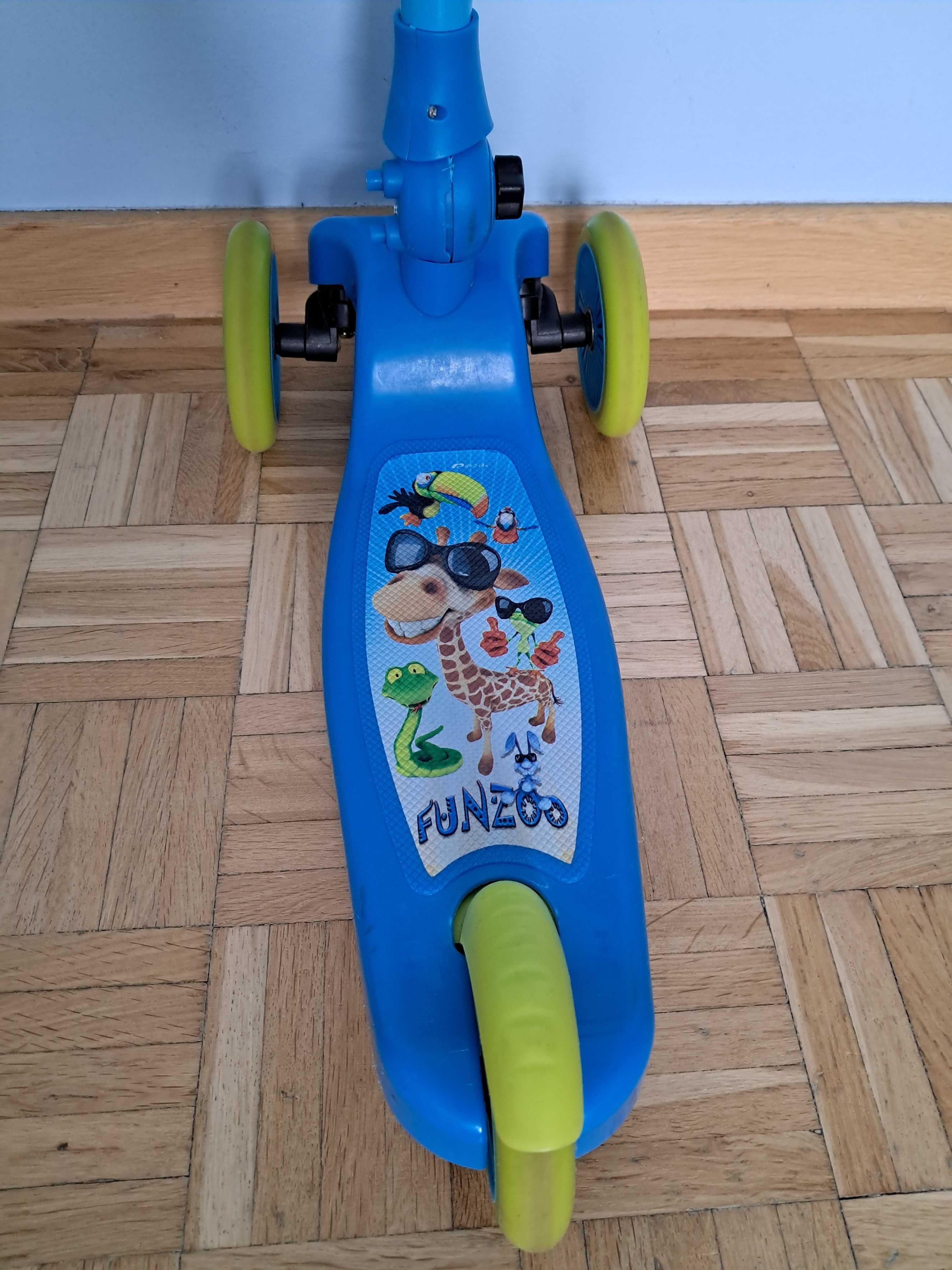 Spokey hulajnoga trójkołowa twist and roll Funzoo