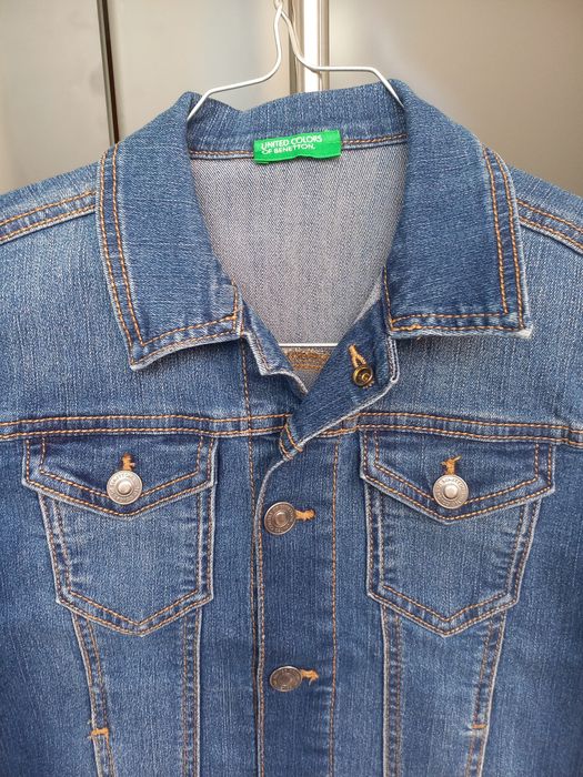 Blusão de ganga Benetton