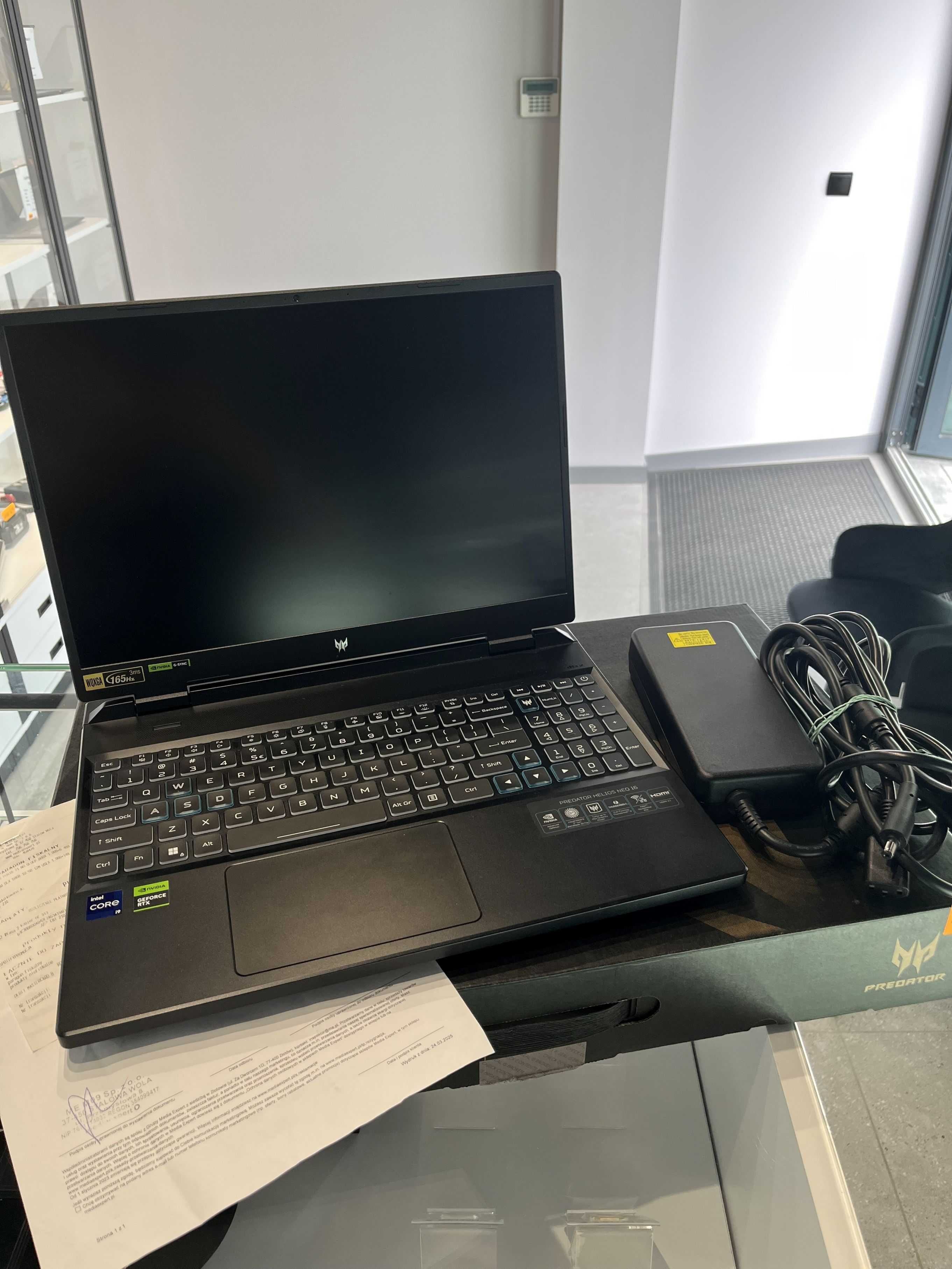 Laptop Acer Predator Helios Neo 16 - JAK NOWY - GWARANCJA