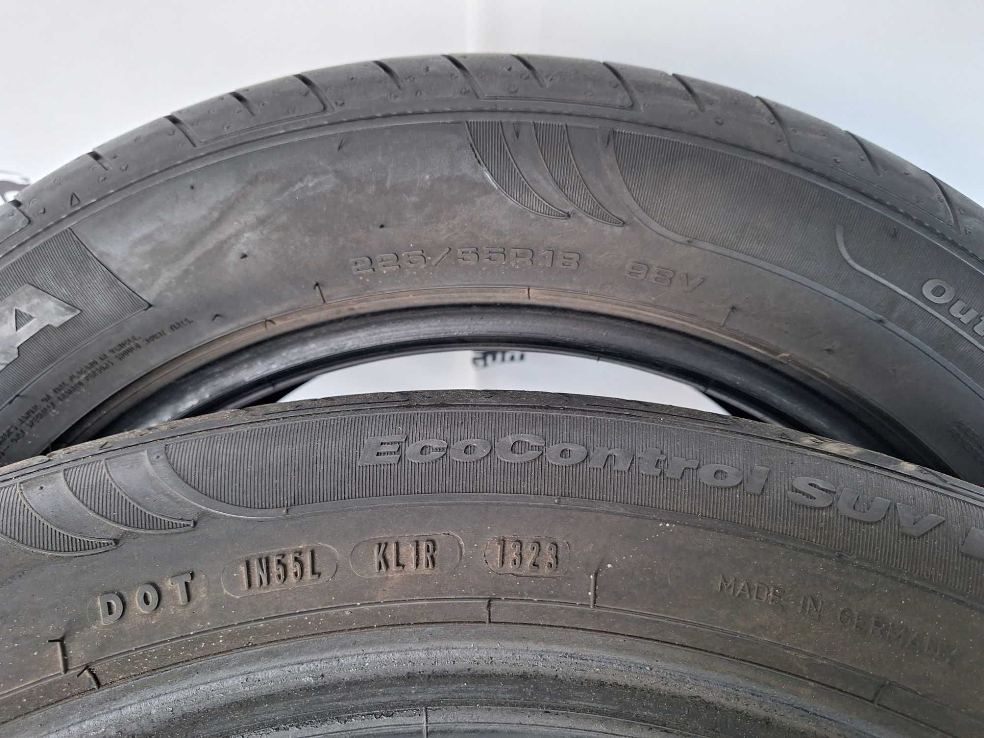 Opony 225/55 R 18 Fulda EcoControl Suv Jak Nowe