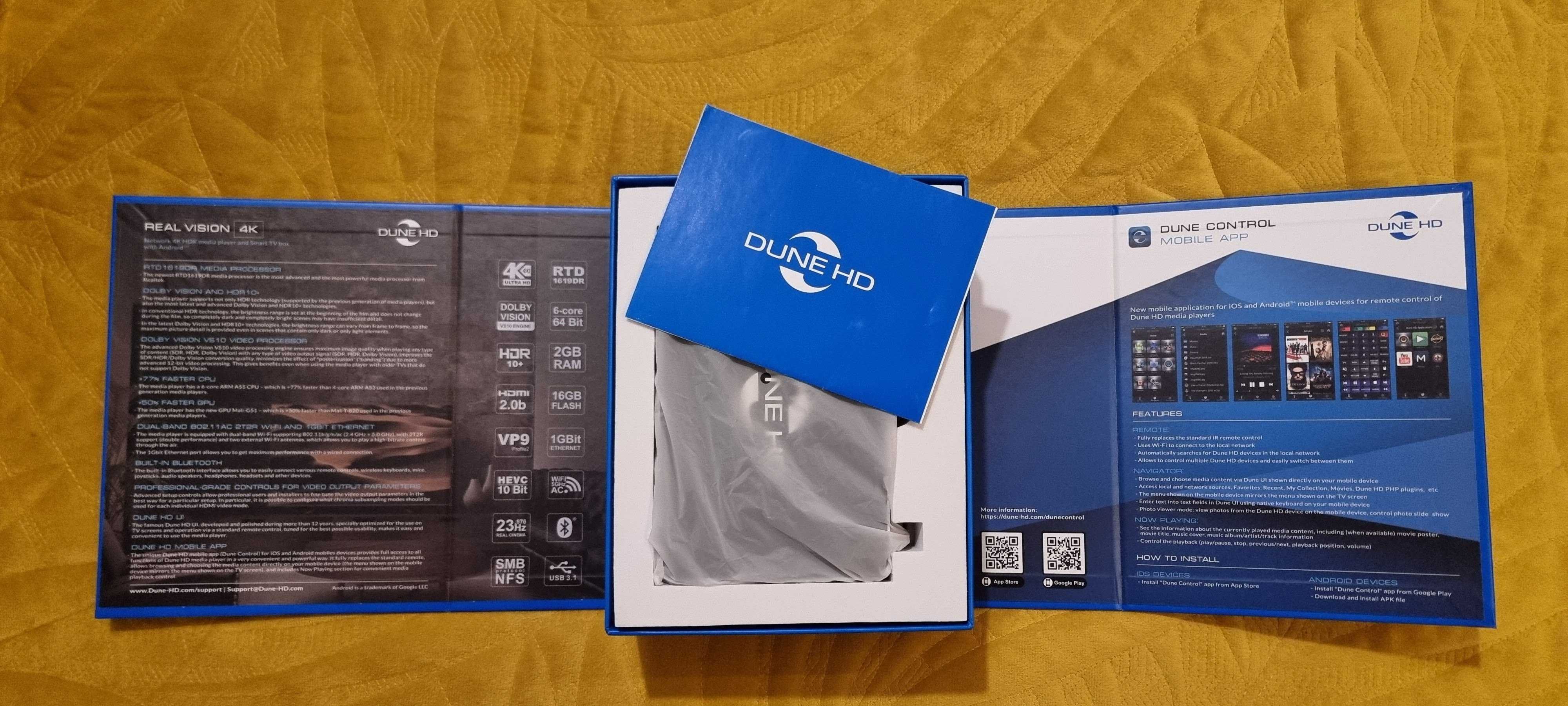 DUNE Real Vision 4K, SACD ISO, BD ISO i TV z całego świata – jak nowy!