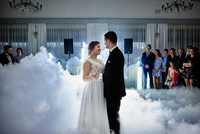Ciężki dym wybuchowe balony iskry napis miłość różne dodatki na wesele
