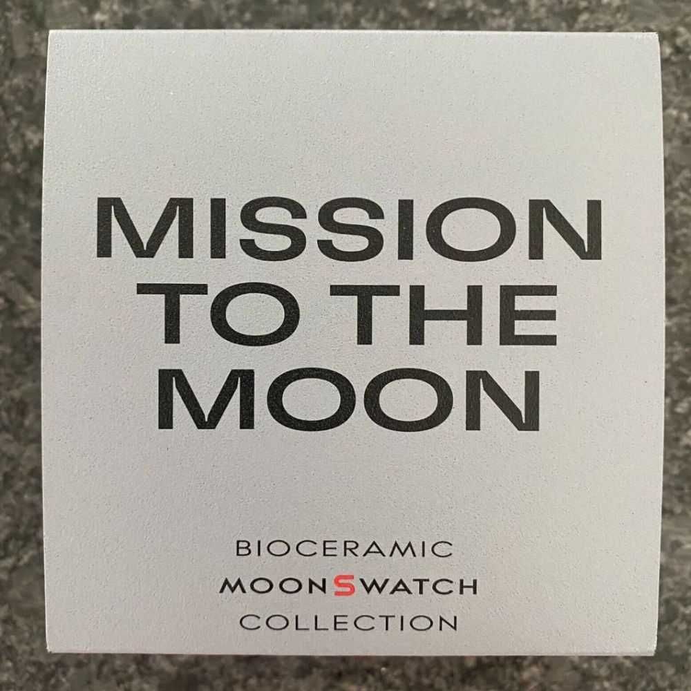 Omega x Swatch SO33M100 - Moon Model z Gwarancją