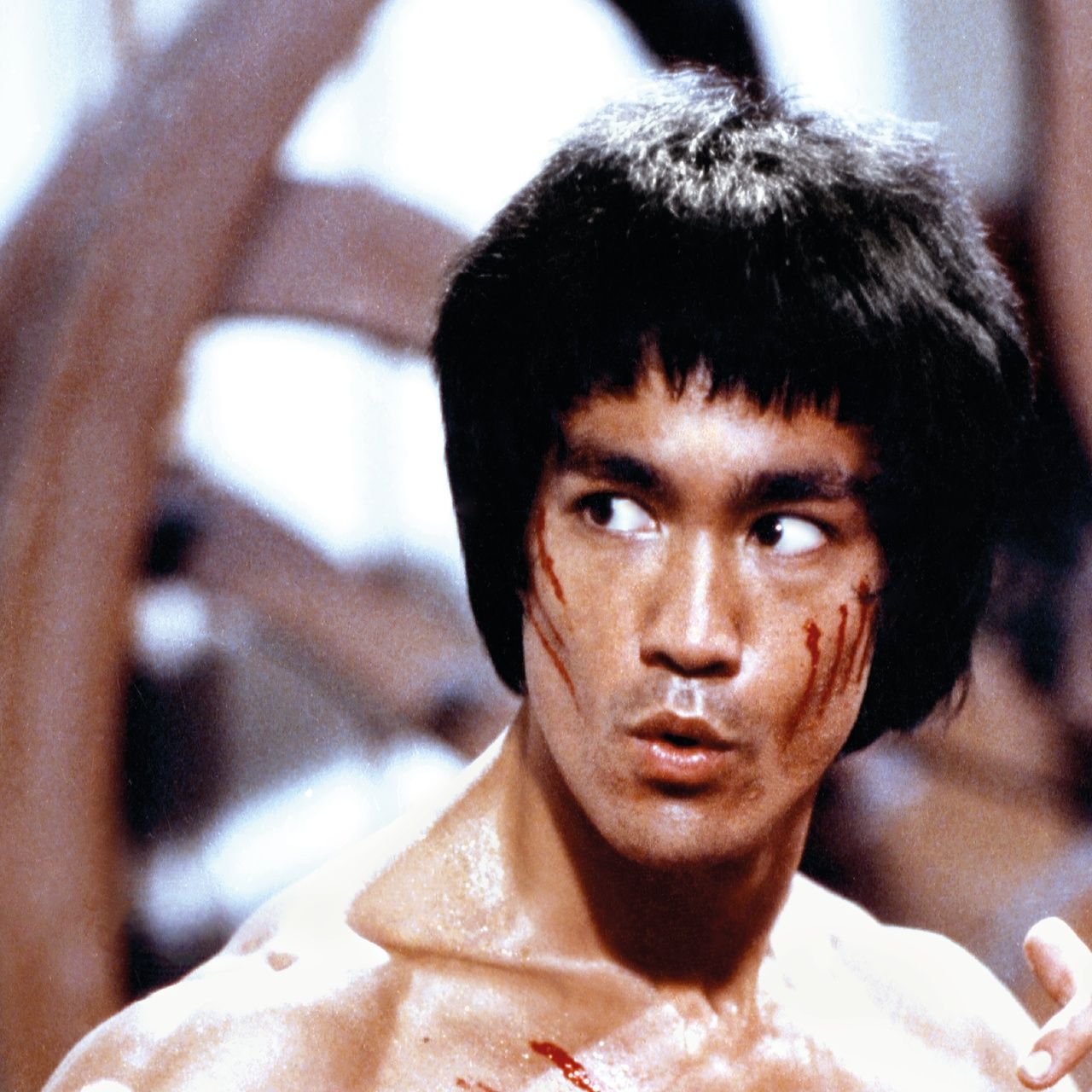Bruce Lee, Брюс Лі, ретро фільм постер, картина на полотні