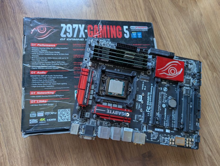 i7 4790k + DDR3 32gb + Gigabyte Z97x Gaming 5