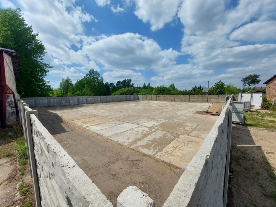 Wynajmę DZIAŁKA PRZEMYSŁOWA plac parking baza kontener