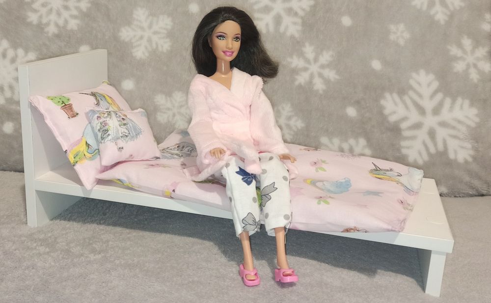 Nowa 3 częściowa pościel dla barbie