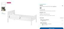 cama de criança KRITTER Ikea
