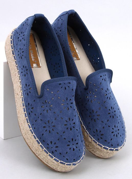 Espadryle Ażurowe Rigois Blue