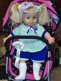 Лялечка лялька кукла р.50см з соскою, ціна 485грн