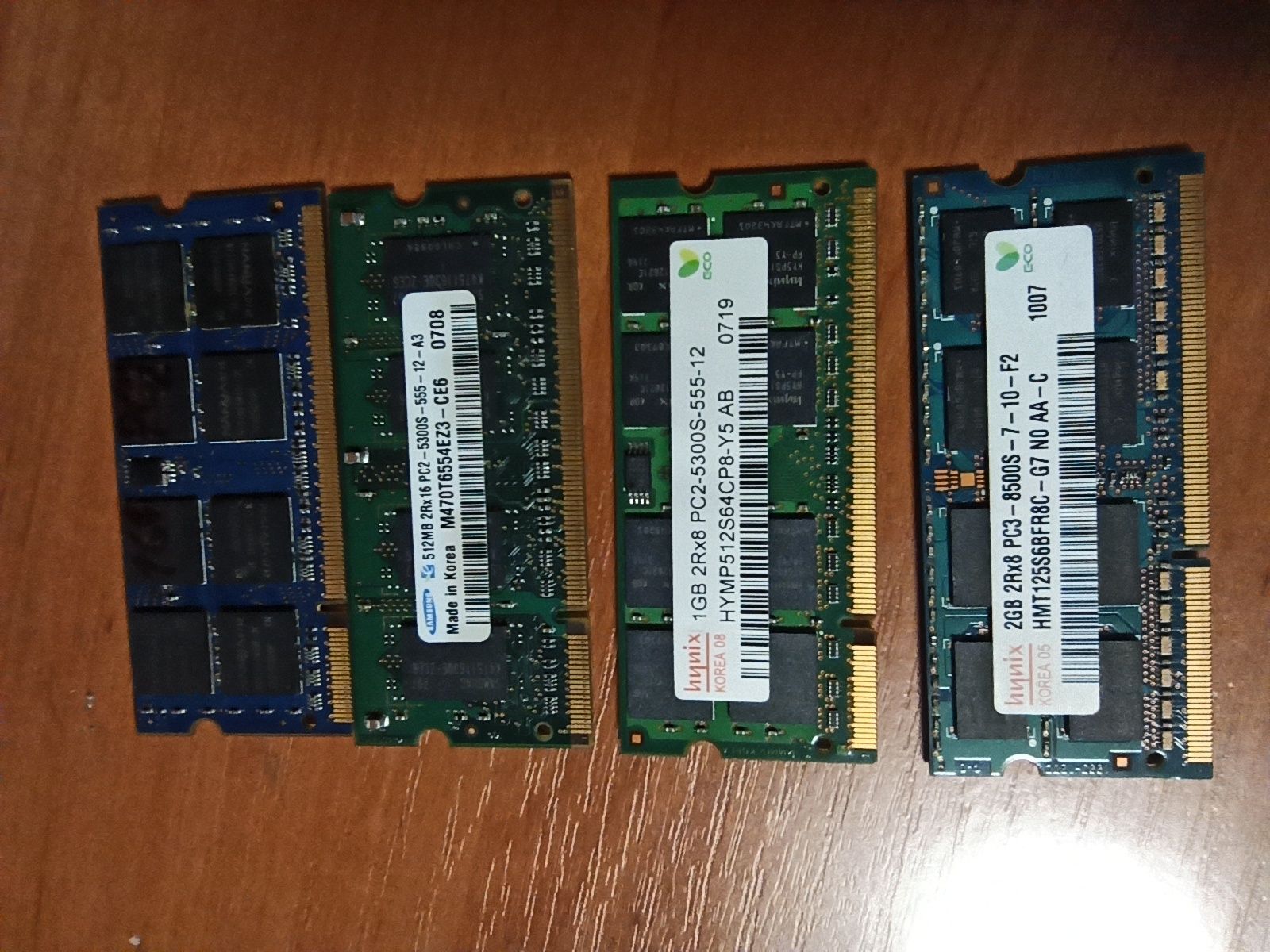 Оперативная память DDR1 DDR2 DDR3