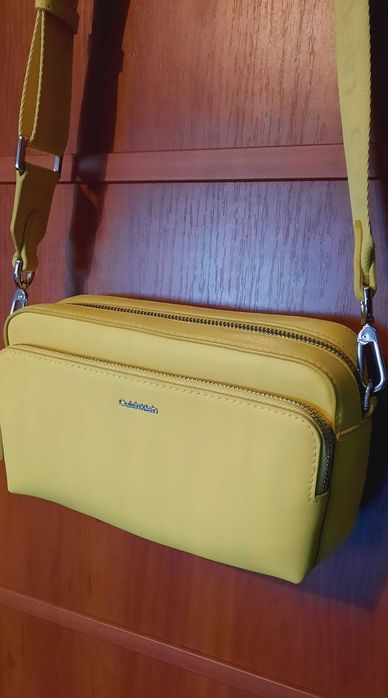 Torebka Calvin Klein - camera bag zółta