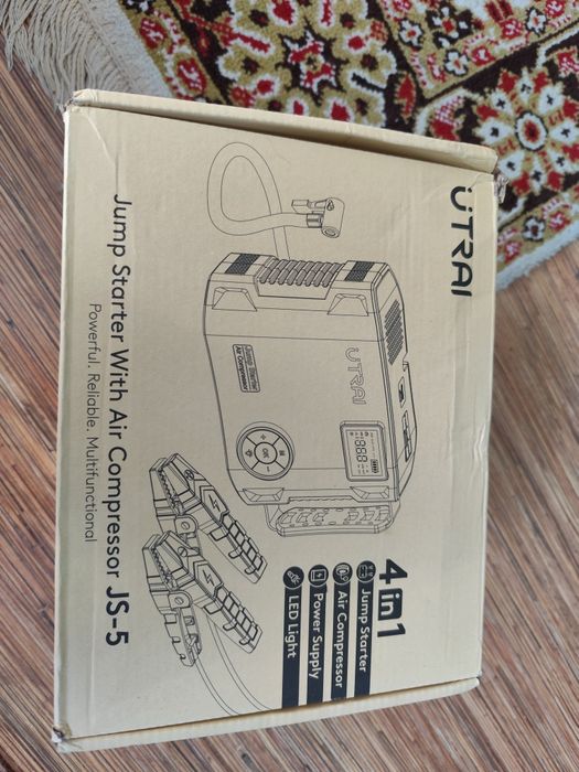 Ultrai 4 w 1 jump starter z kompresorem powietrza