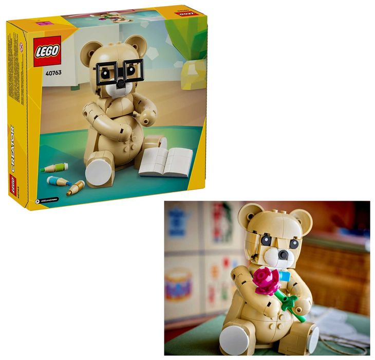 LEGO Creator 40763 Miś na Dzień Dziecka do ozdobienia na prezent
