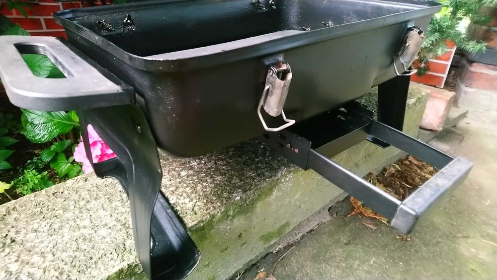 Grill przenośny, turystyczny walizka