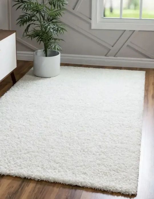 Коврик білий ковролін