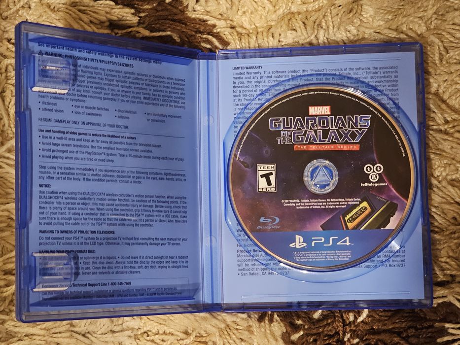 The Telltale Series Guardians of the Galaxy ps4 ps5