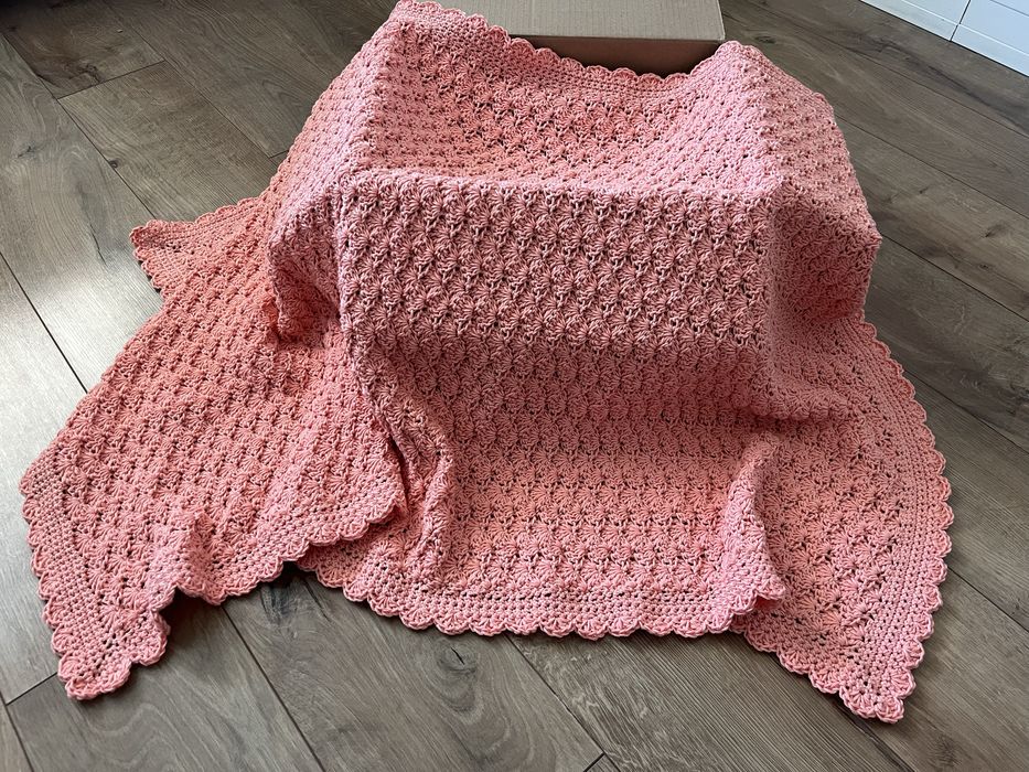 Kocyk szydełkowy dla dziecka