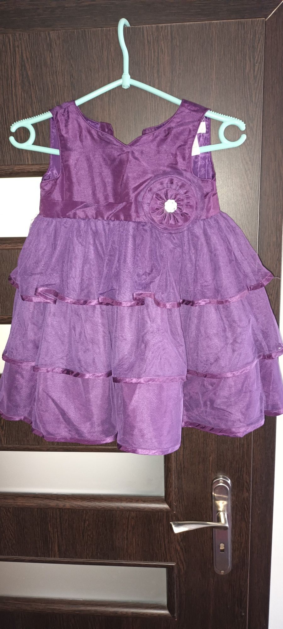 Elegancka wizytowa sukienka 98-104