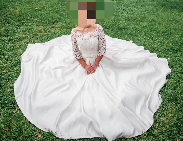 Терміново!!! Весільне плаття, неймовірна сукня айворі