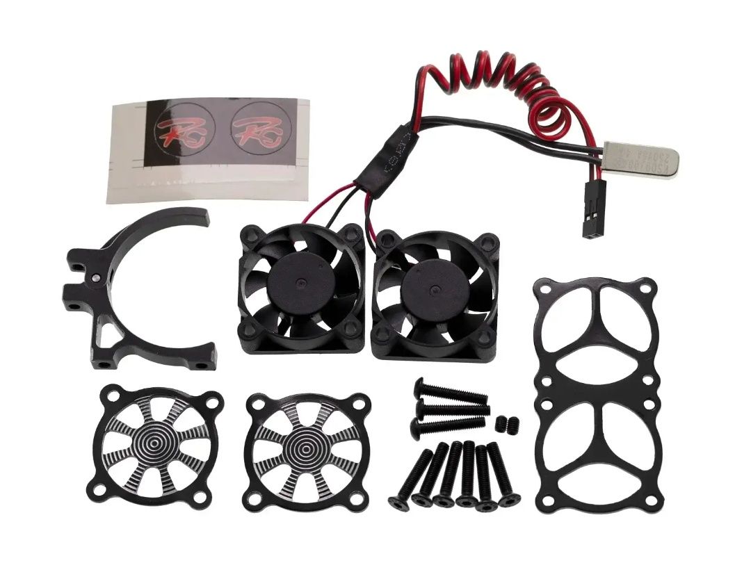 Chłodnica radiator na silnik 36mm do modelu rc 1:10 TRX SCX MST FMS HG