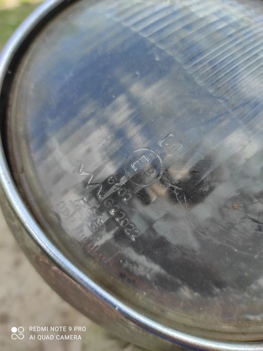 Lampa przód MZ etz 250 klosz obudowa 11.167