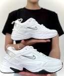 Nike m2k tekno жіночі кросівки, найки текно білі