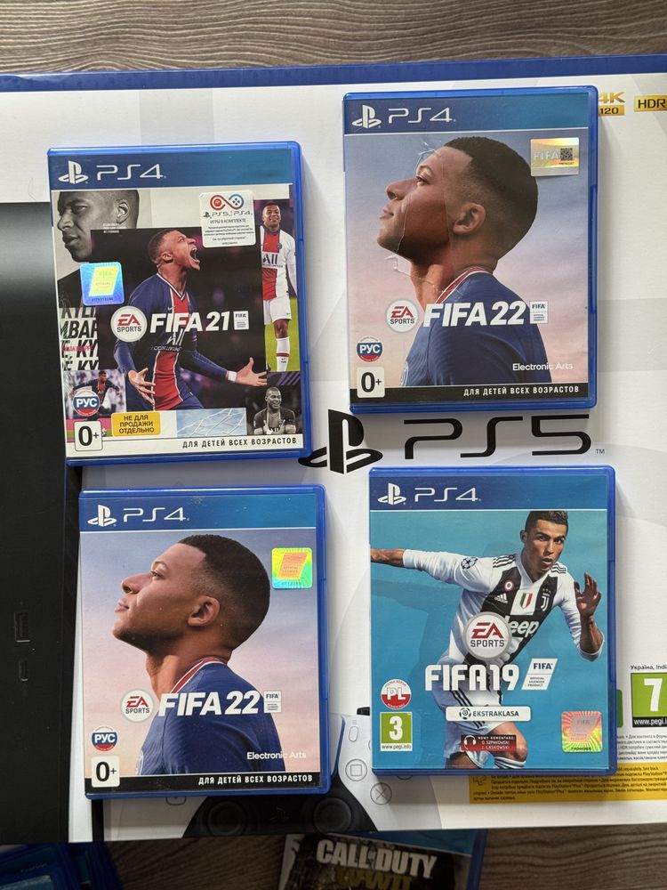 Fifa 22 call of duty UFC minecraft ps4