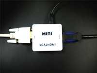 Conversor Adaptador VGA para HDMI |Entrada:VGA - Saída:HDMI (VGA-HDMI)