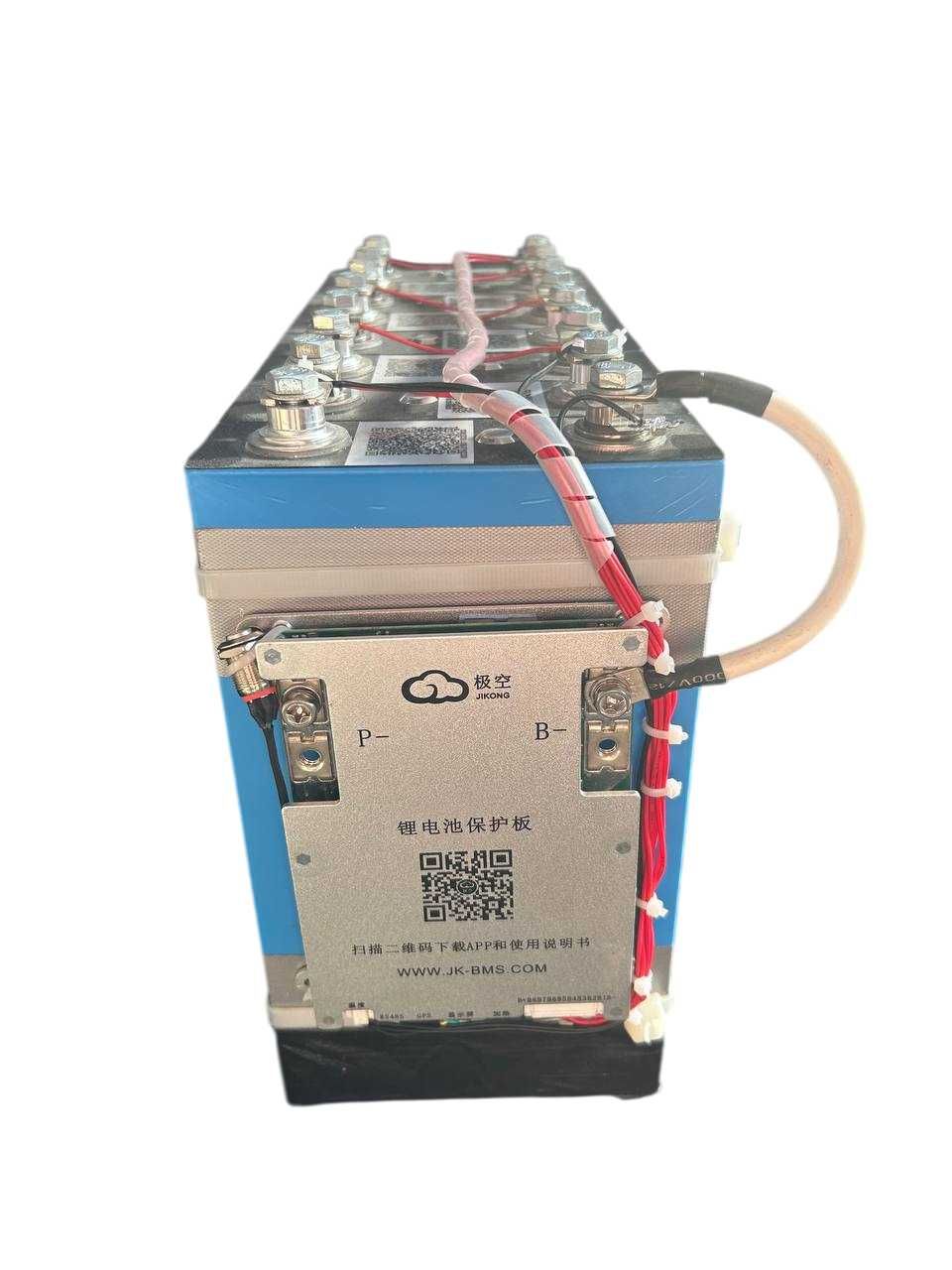 Батарея Lishen LifePO4 3.3kWh 24V 8S 130Ah + Smart BMS Jikong 200А АКБ