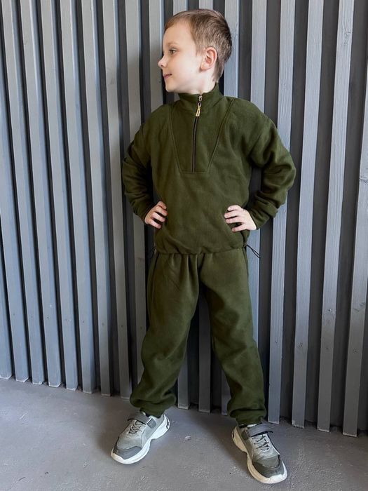 Дитячий флісовий спортвний костюм