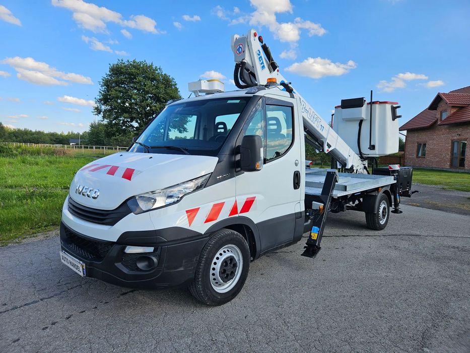 Iveco DAILY 35-140*ZWYŻKA*44 000KM*17 M*CTE B-LIFT17*Podnośnik Koszowy*