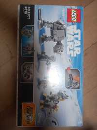 Minifigurki LEGO Luke'a Skywalkera i operatora AT-AT