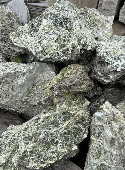 Zielony Wapień Green Spaghetti Ozdoba Akwarystyczna Malawi Tanganika