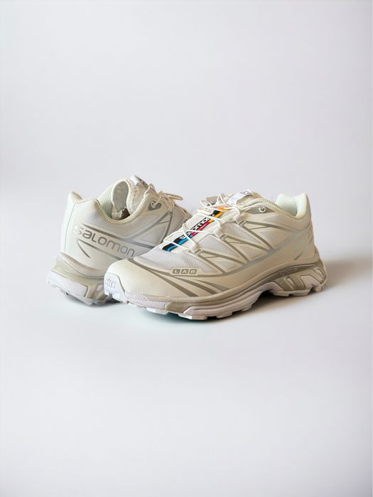 Salomon XT-6 Advanced White Lunar Lunar Rock