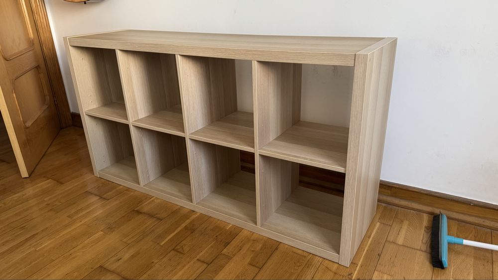 Estante KALLAX 147x77cm (efeito carvalho) IKEA