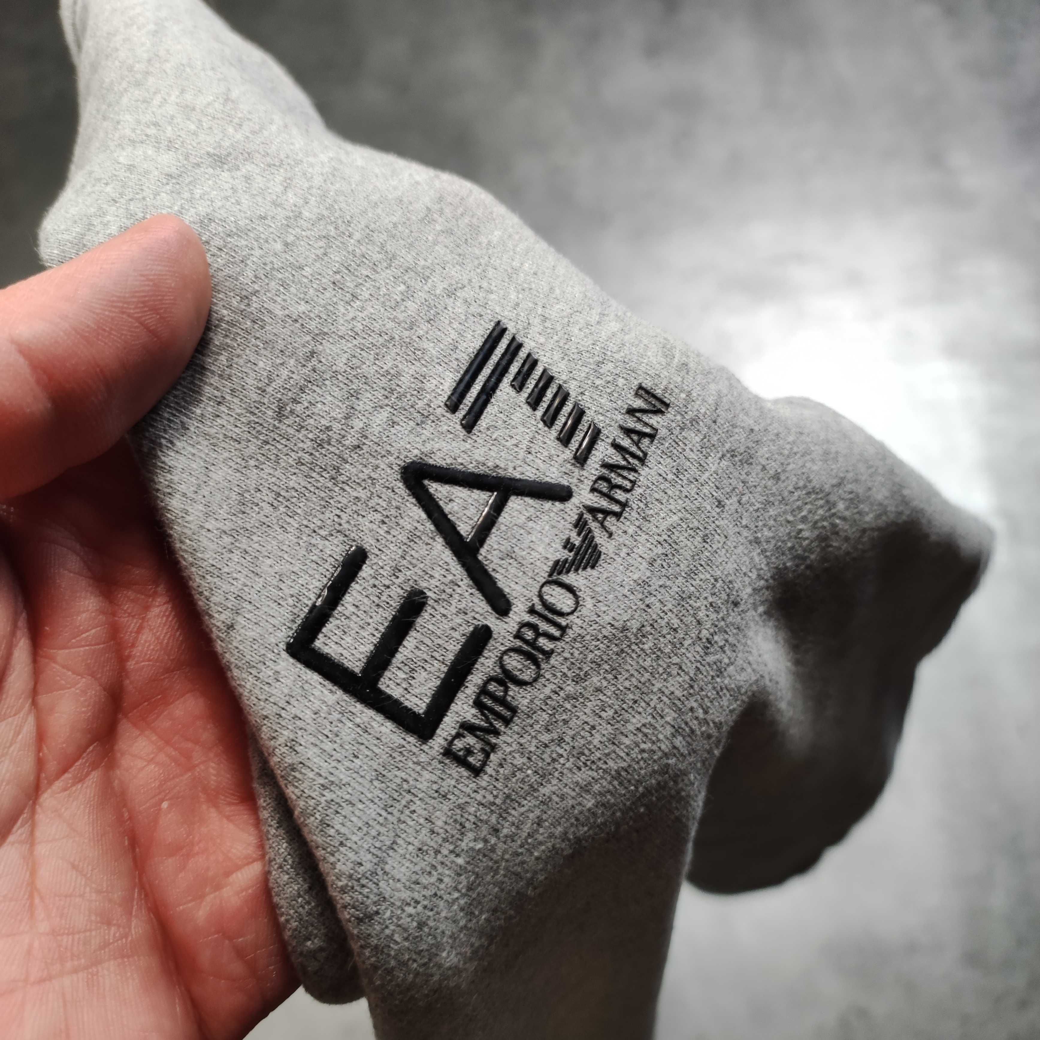 DAMSKA Bluza Lekka Długi Rękaw Bluzka EA7 Emporio Armani PREMIUM logo