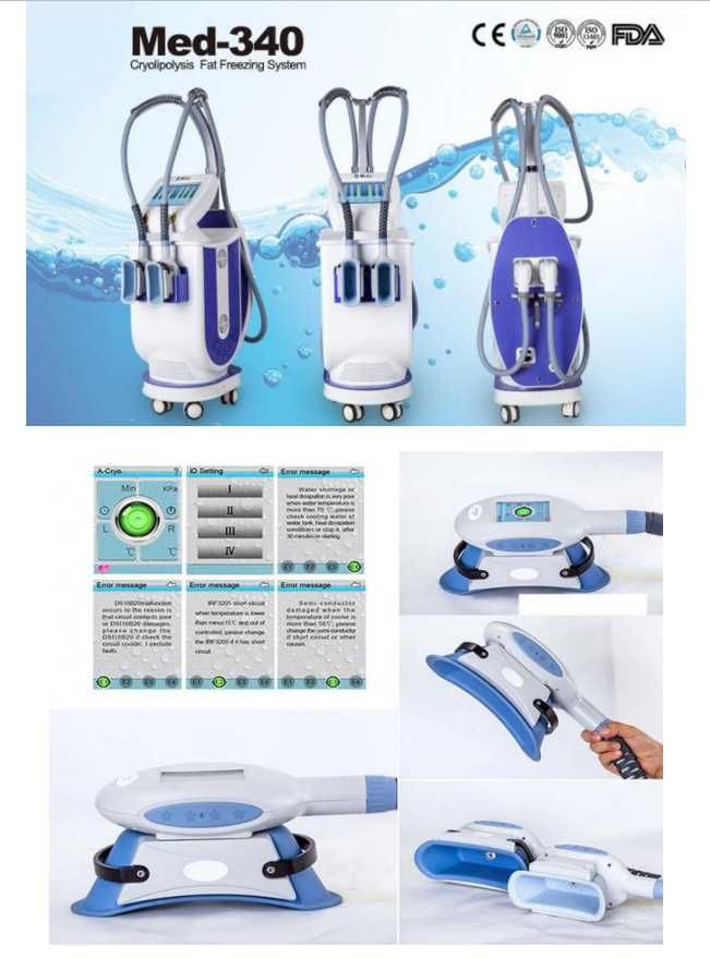 Kriolipoliza medyczna MED 340 cooltech