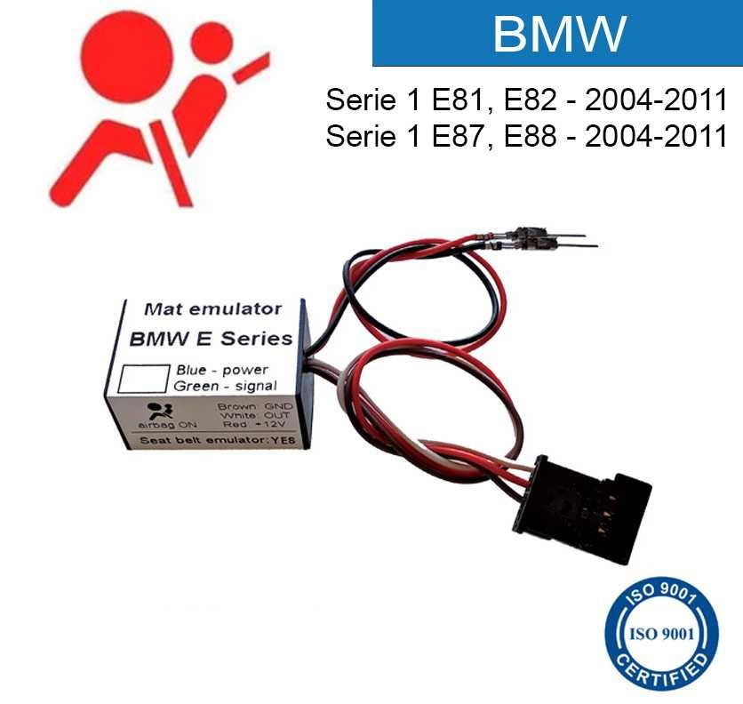 Emulador Esteira AirBag+Cinto BMW Serie 1 E81 E82 E87 E88 (NOVO)