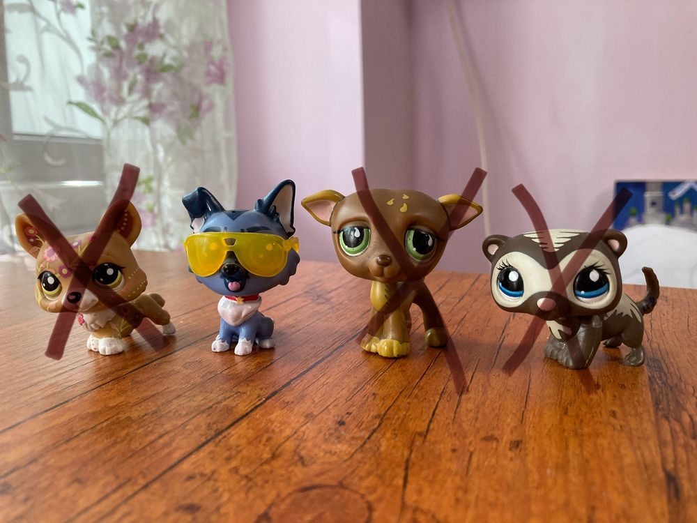 Фігурки littlest pet shop lps