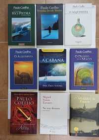 Vários livros Paulo Coelho, WM Paul Young, Miguel Sousa Tavares