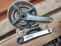 Korba rowerowa Shimano XTR M970 175mm Hollowtech 2 BB90 Retro MTB