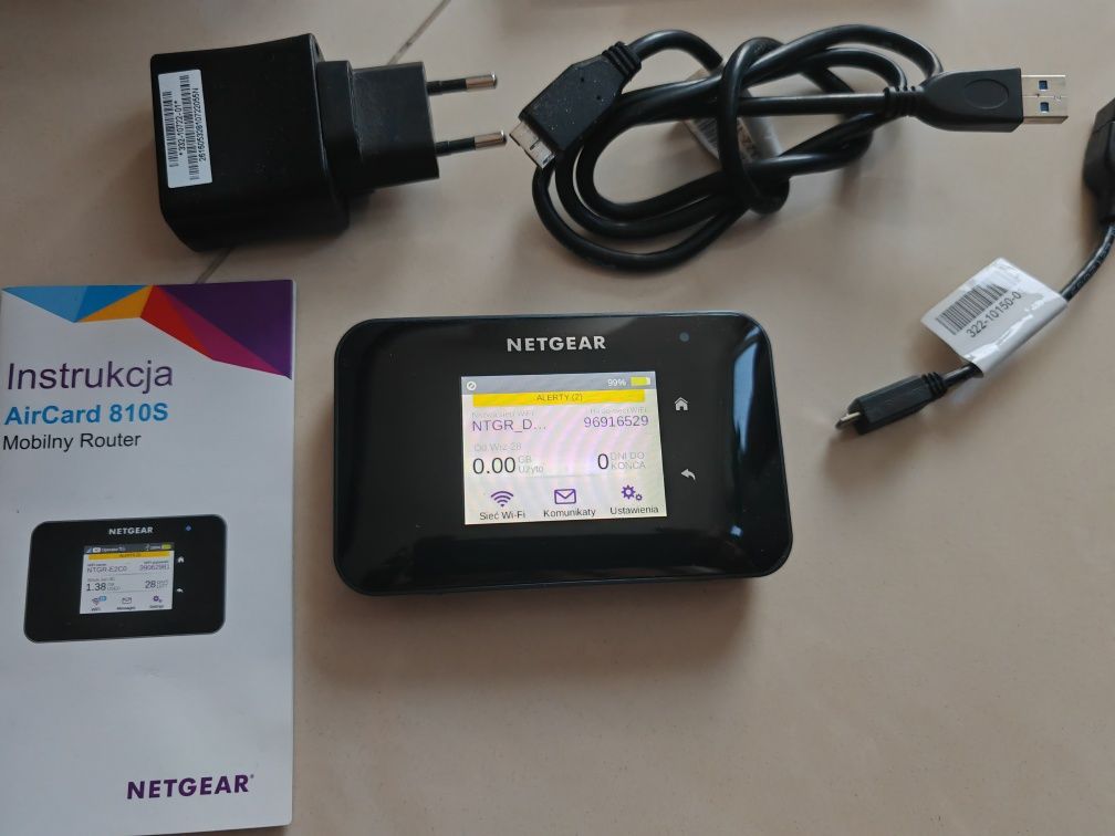 Aircard Netgear 810s komplet router bez simlocka internet SIM modem