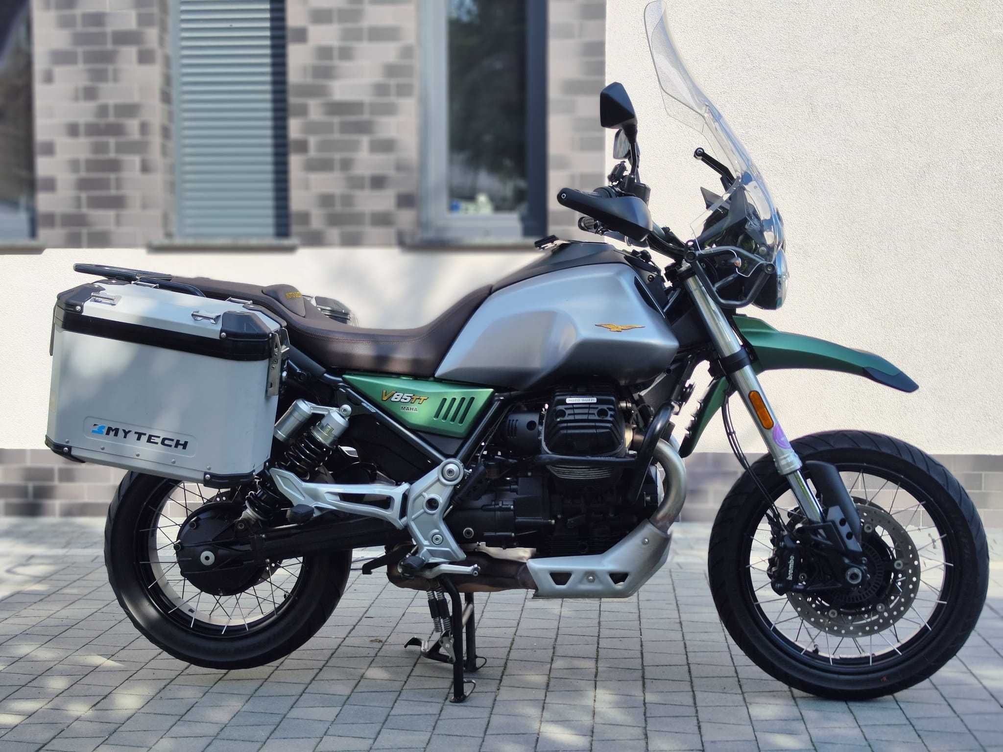 Moto Guzzi V85 TT Centenario 2021 r Kufry Serwis 1 Właściciel Raty